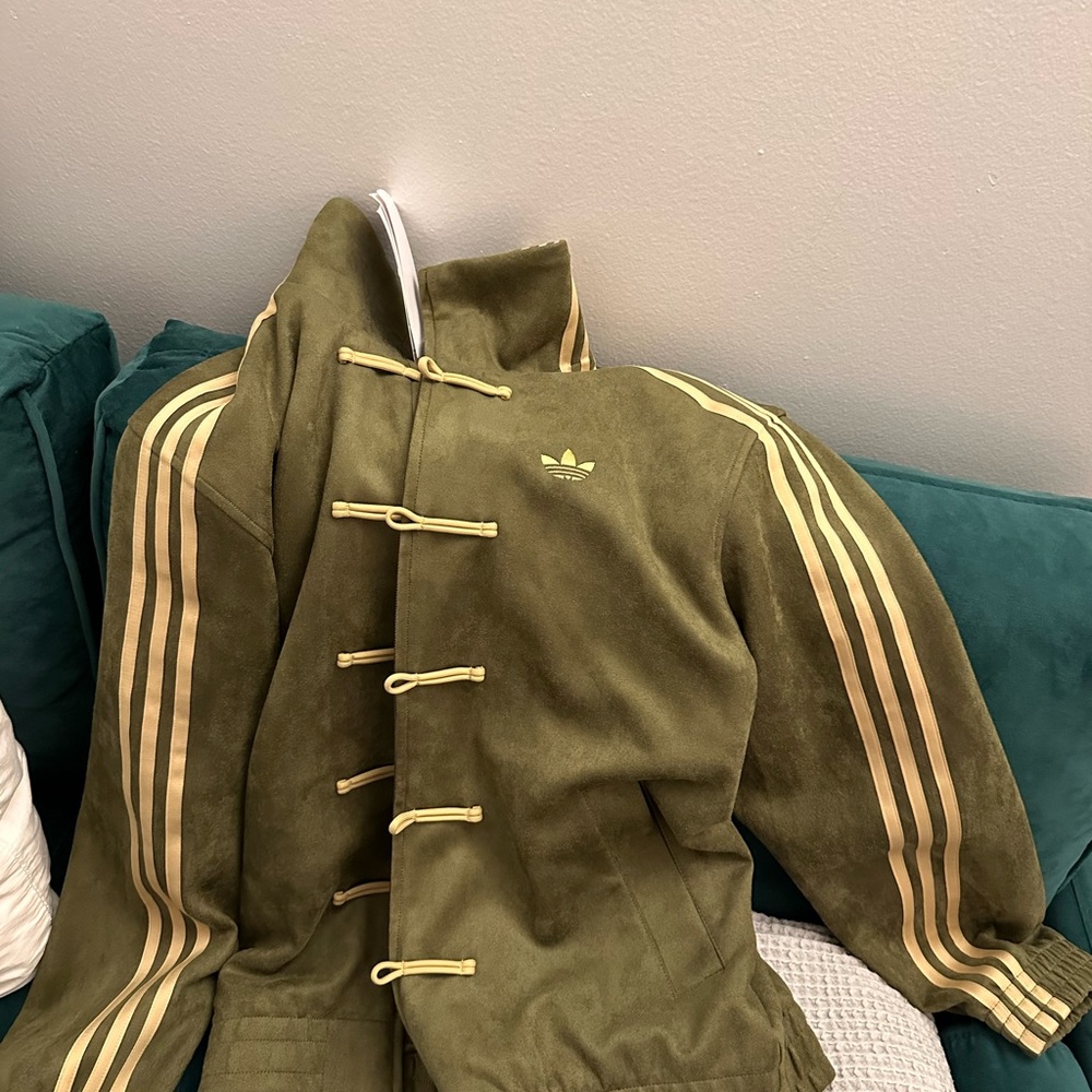 Adidas CNY 2026 Green Jacket